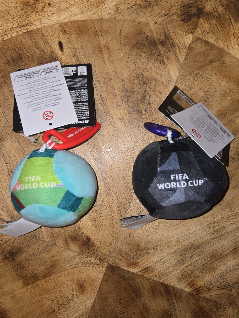 Official FIFA World Cup 2026 Plush Soccer Ball Set of 2 Jazwares